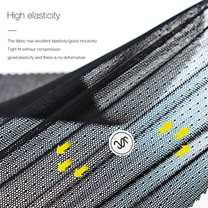Jacquard hollowed out mesh fabric
